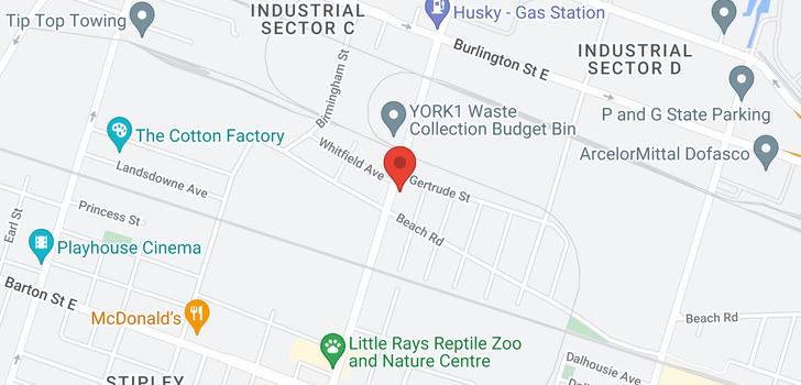 map of 342 GAGE Avenue N